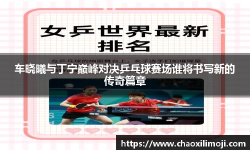 车晓曦与丁宁巅峰对决乒乓球赛场谁将书写新的传奇篇章